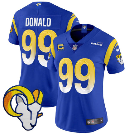 Women's Rams Vapor Limited Jersey V2 - All Stitched LAR_KDZ - KINDOZY