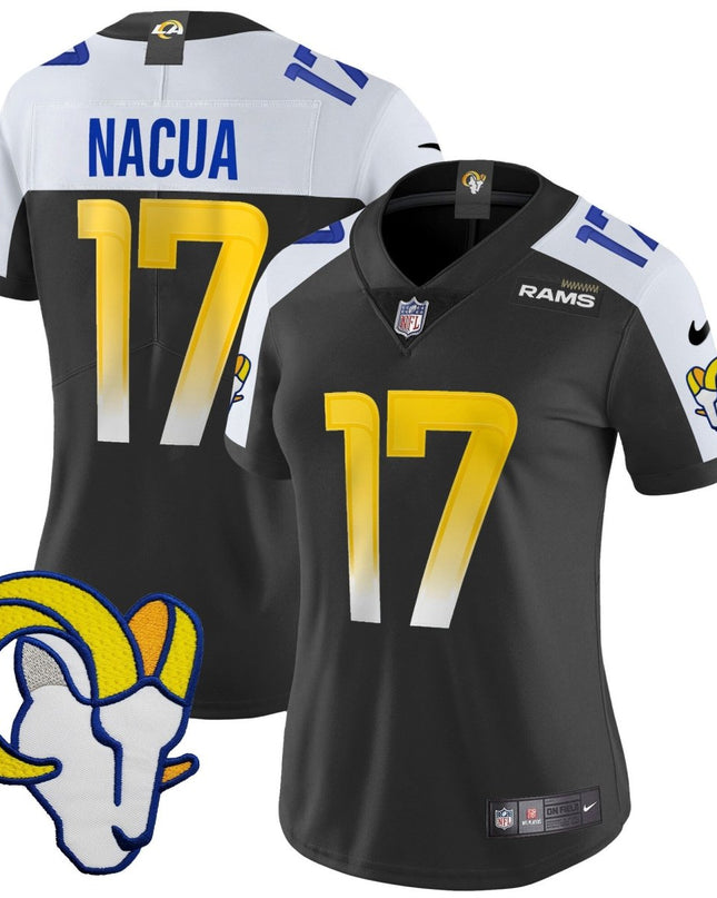 Women's Rams Vapor Limited Jersey V2 - All Stitched LAR_KDZ - KINDOZY