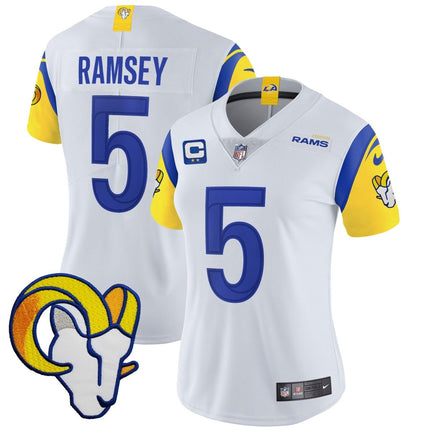 Women's Rams Vapor Limited Jersey V2 - All Stitched LAR_KDZ - KINDOZY
