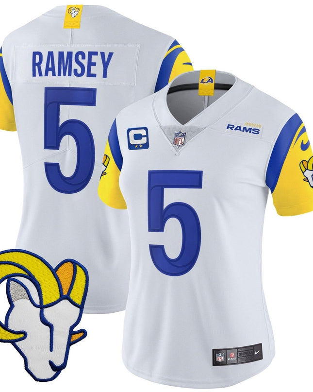 Women's Rams Vapor Limited Jersey V2 - All Stitched LAR_KDZ - KINDOZY