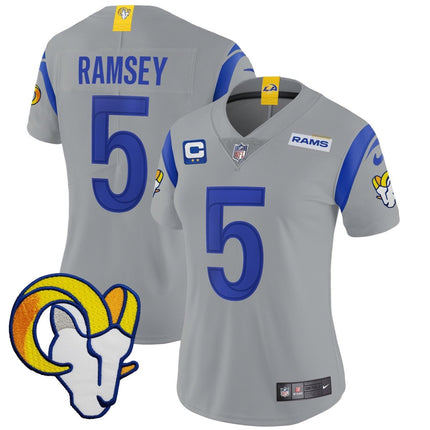 Women's Rams Vapor Limited Jersey V2 - All Stitched LAR_KDZ - KINDOZY