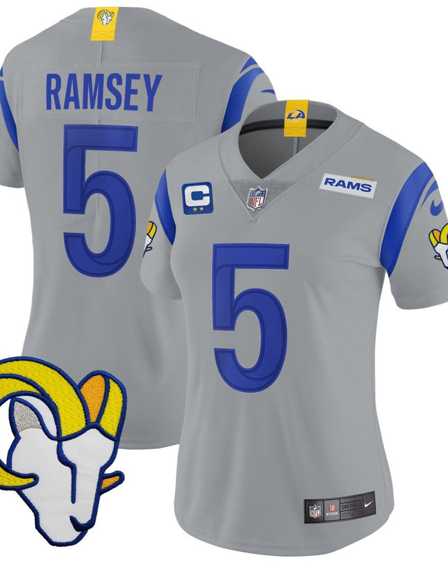 Women's Rams Vapor Limited Jersey V2 - All Stitched LAR_KDZ - KINDOZY