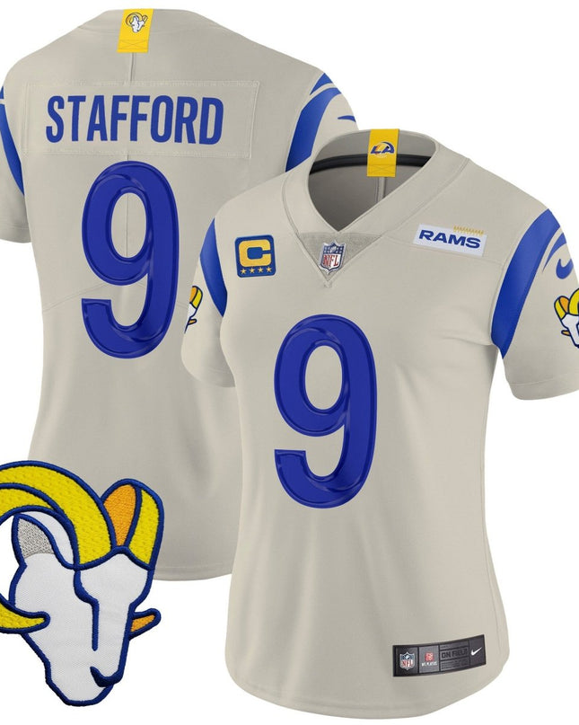Women's Rams Vapor Limited Jersey V2 - All Stitched LAR_KDZ - KINDOZY