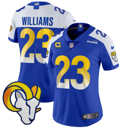 Women's Rams Vapor Limited Jersey V2 - All Stitched LAR_KDZ - KINDOZY