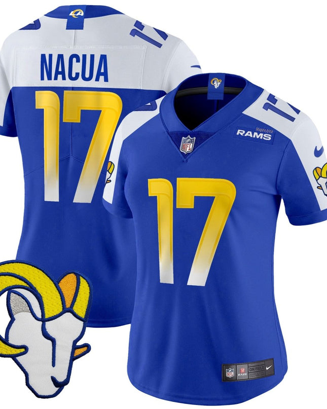 Women's Rams Vapor Limited Jersey V2 - All Stitched LAR_KDZ - KINDOZY