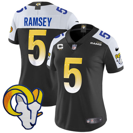 Women's Rams Vapor Limited Jersey V2 - All Stitched LAR_KDZ - KINDOZY