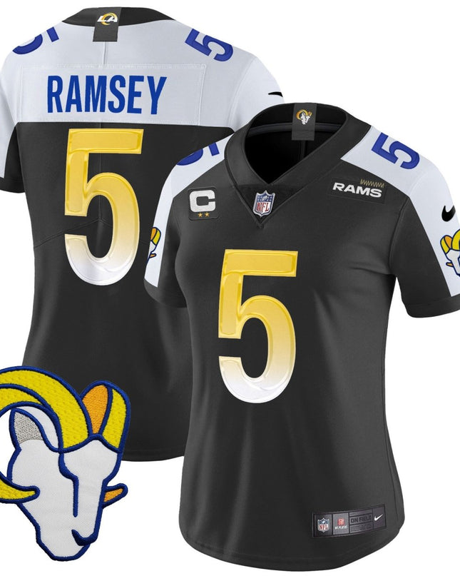 Women's Rams Vapor Limited Jersey V2 - All Stitched LAR_KDZ - KINDOZY