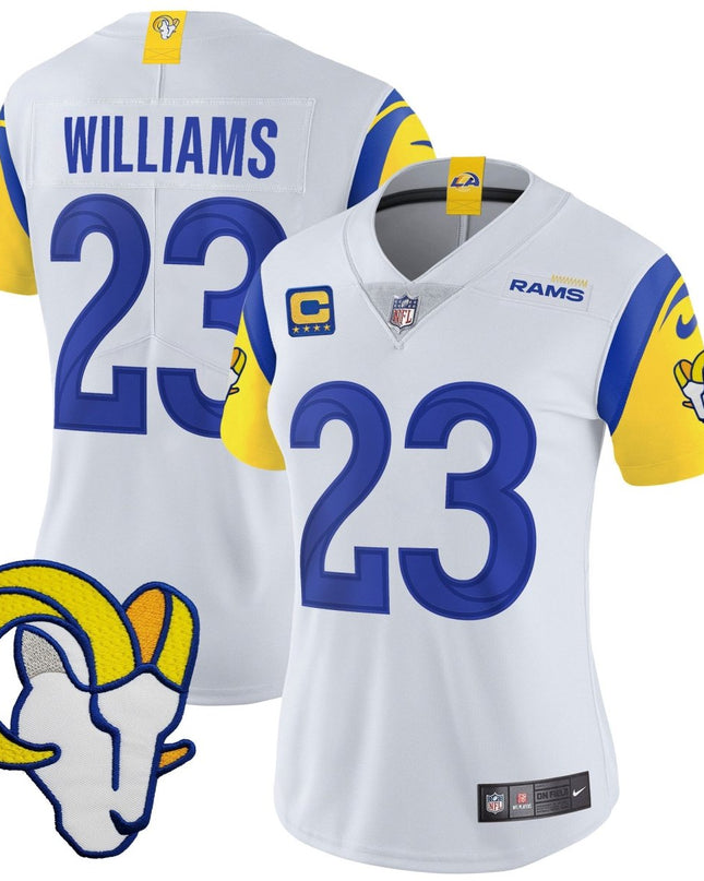 Women's Rams Vapor Limited Jersey V2 - All Stitched LAR_KDZ - KINDOZY