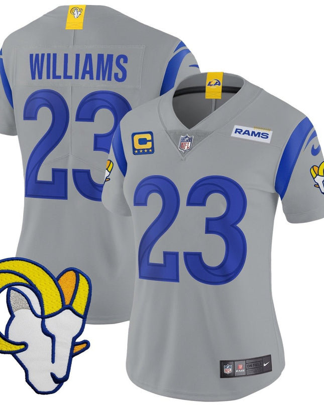 Women's Rams Vapor Limited Jersey V2 - All Stitched LAR_KDZ - KINDOZY