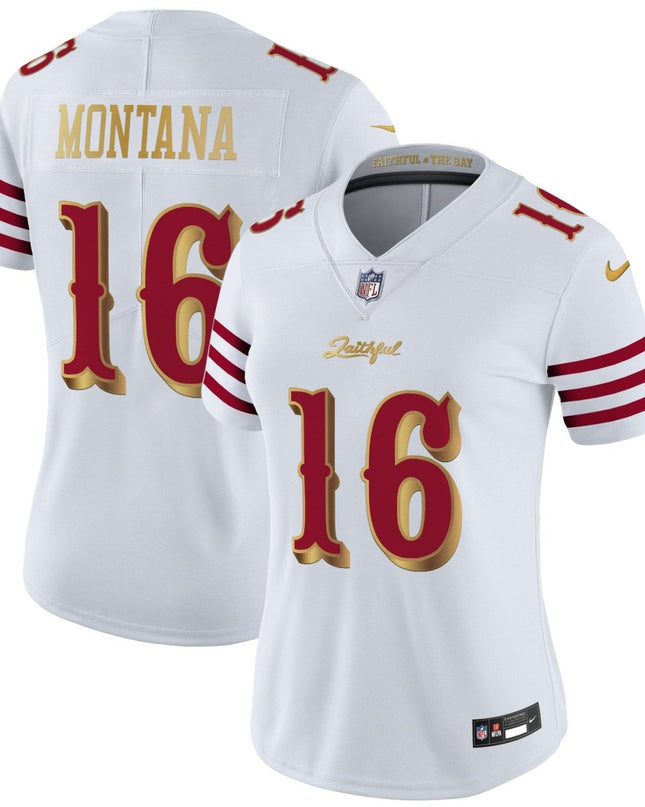 Women's San Francisco 49ers 2025 “Rivalries” Vapor Limited Jersey - All Stitched SF49_KDZ - KINDOZY