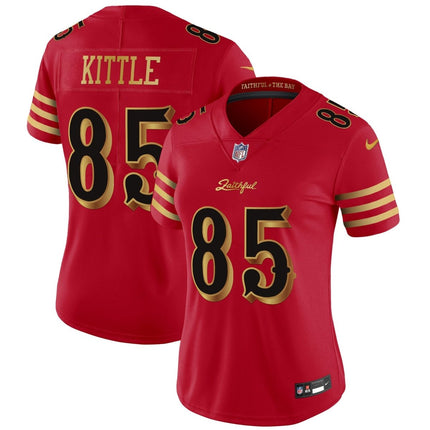 Women's San Francisco 49ers 2025 “Rivalries” Vapor Limited Jersey - All Stitched SF49_KDZ - KINDOZY