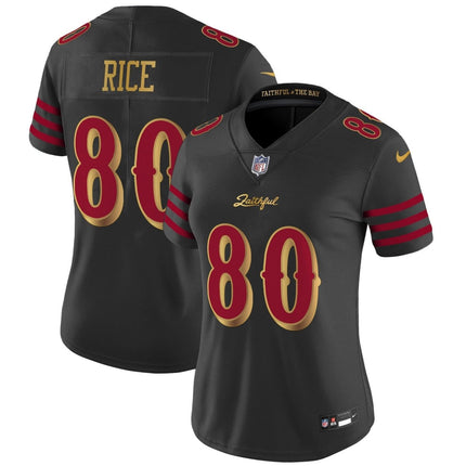 Women's San Francisco 49ers 2025 “Rivalries” Vapor Limited Jersey - All Stitched SF49_KDZ - KINDOZY
