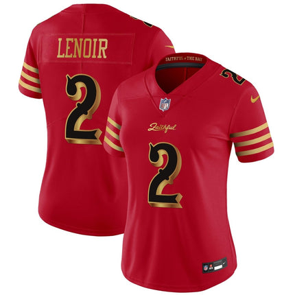 Women's San Francisco 49ers 2025 “Rivalries” Vapor Limited Jersey - All Stitched SF49_KDZ - KINDOZY