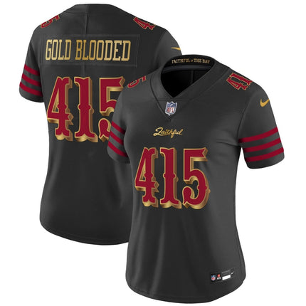 Women's San Francisco 49ers 2025 “Rivalries” Vapor Limited Jersey - All Stitched SF49_KDZ - KINDOZY