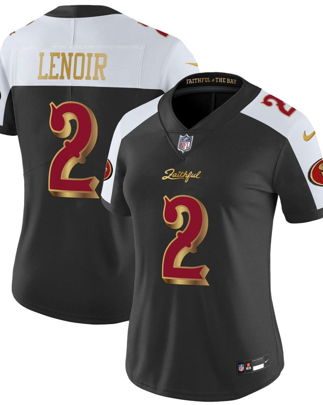 Women's San Francisco 49ers 2025 “Rivalries” Vapor Limited Jersey - All Stitched SF49_KDZ - KINDOZY