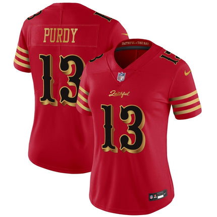 Women's San Francisco 49ers 2025 “Rivalries” Vapor Limited Jersey - All Stitched SF49_KDZ - KINDOZY