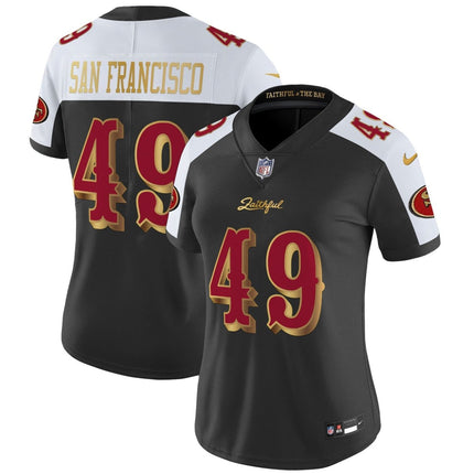 Women's San Francisco 49ers 2025 “Rivalries” Vapor Limited Jersey - All Stitched SF49_KDZ - KINDOZY