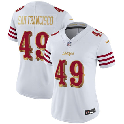 Women's San Francisco 49ers 2025 “Rivalries” Vapor Limited Jersey - All Stitched SF49_KDZ - KINDOZY