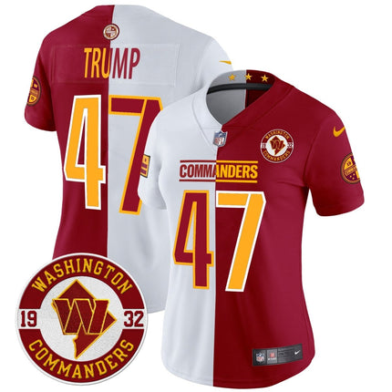 Women's Washington Commanders 2024 Vapor Limited Jersey - Est. 1932 Patch - All Stitched WASCOM_KDZ - KINDOZY