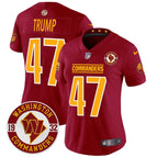 Burgundy / Donald Trump / S