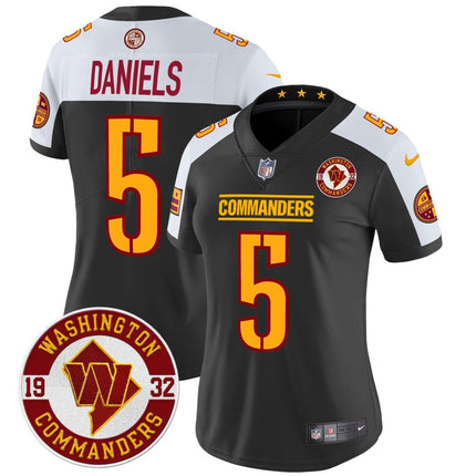 Women's Washington Commanders 2024 Vapor Limited Jersey - Est. 1932 Patch - All Stitched WASCOM_KDZ - KINDOZY