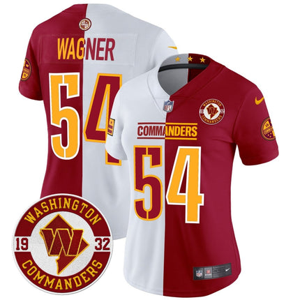 Women's Washington Commanders 2024 Vapor Limited Jersey - Est. 1932 Patch - All Stitched WASCOM_KDZ - KINDOZY