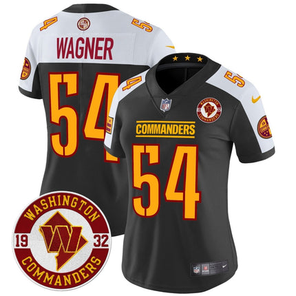 Women's Washington Commanders 2024 Vapor Limited Jersey - Est. 1932 Patch - All Stitched WASCOM_KDZ - KINDOZY